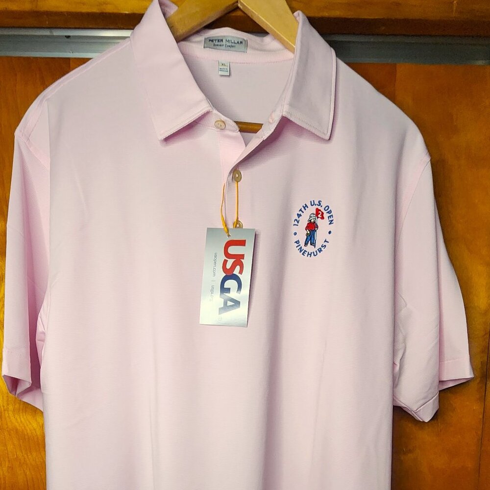 2024 U.S. Open Pinehurst Peter Millar golf polo shirt
